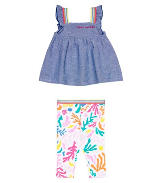 Baby Set aus Top und Leggings | Marc Jacobs Kids