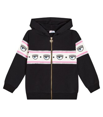 x Chiara Ferragni – Sweat-shirt à capuche imprimé | Monnalisa