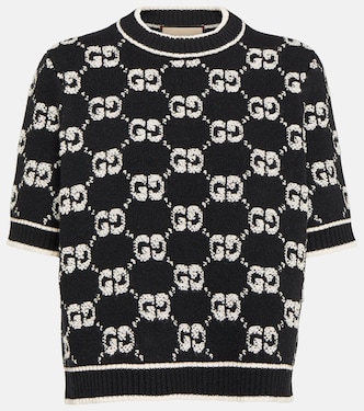 Top GG aus Woll-Bouclé | Gucci