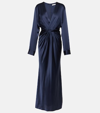 Triquetra Twist silk maxi dress | Christopher Esber