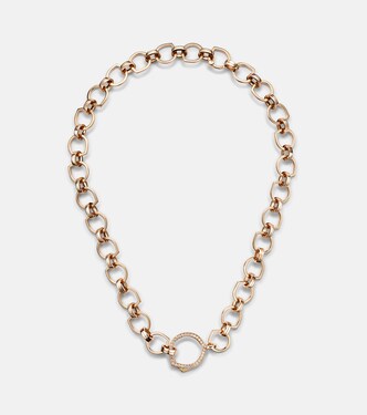 Collar Antifer de oro rosa de 18 ct con diamantes | Repossi