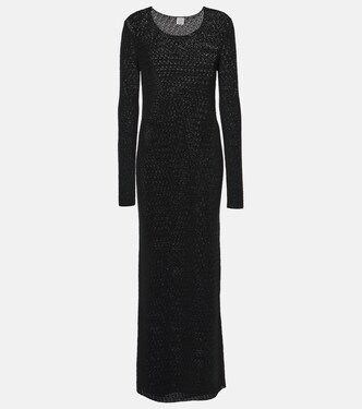 Robe longue en crochet | Toteme