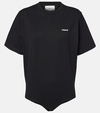 Logo cotton bodysuit | Coperni