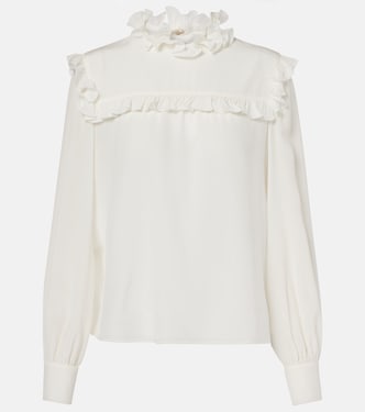 Silk crêpe de chine shirt | Valentino