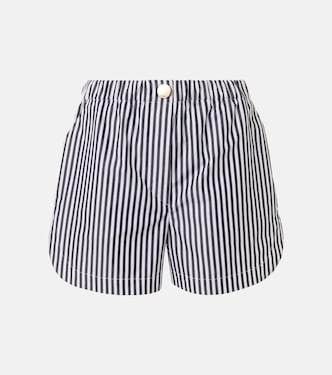 Muscari striped cotton shorts | Sportmax