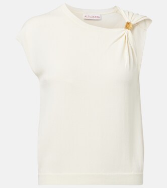 Asymmetrical jersey top | Altuzarra