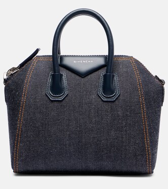 Antigona Mini denim tote bag | Givenchy