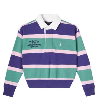 Striped cotton polo shirt | Polo Ralph Lauren Kids