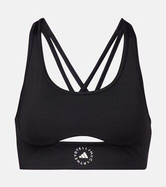 Logo padded sports bra | Adidas by Stella McCartney