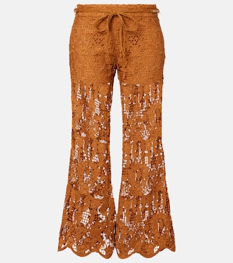 Pantalon flare Coco en dentelle | Zimmermann