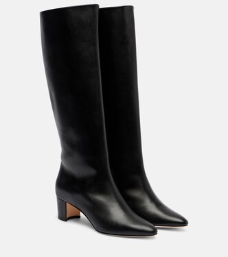 Myra 50 leather boots | Manolo Blahnik