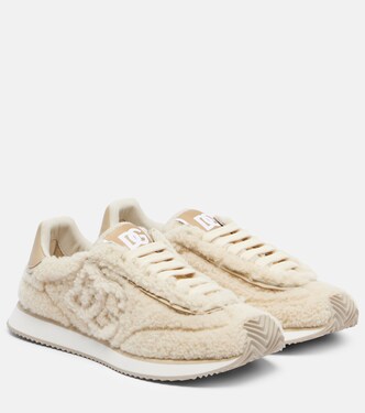 DG Cushion shearling sneakers | Dolce&Gabbana