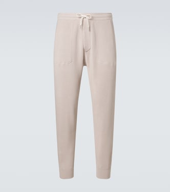 Cotton corduroy sweatpants | Brunello Cucinelli