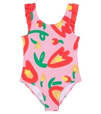 Bañador estampado con volantes | Stella McCartney Kids