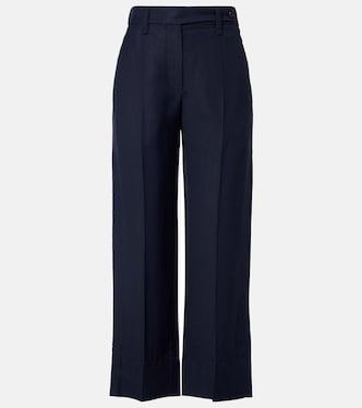 Cropped wide-leg pants | Brunello Cucinelli
