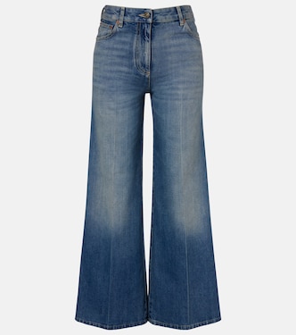 VGold faded flared jeans | Valentino Garavani