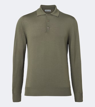 Virgin wool polo sweater | Canali