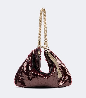 Callie Medium sequined clutch | Jimmy Choo