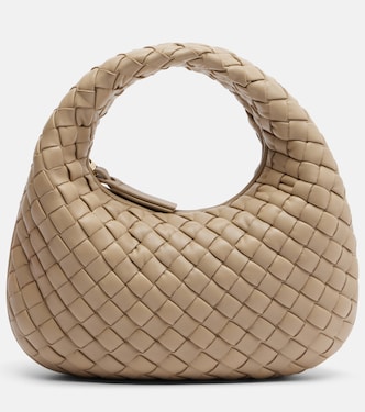 Baby Veneta Intrecciato leather top-handle bag | Bottega Veneta
