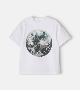 Printed cotton jersey T-shirt | Stella McCartney Kids
