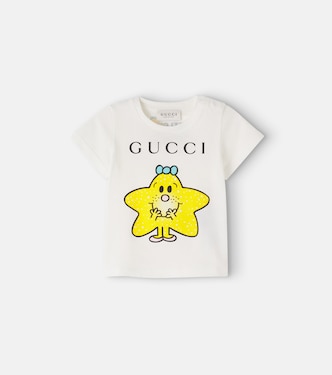 X Mr. Men T-Shirt Little Miss Baby aus Jersey | Gucci Kids
