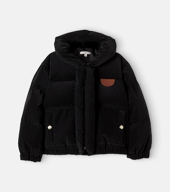 Logo down jacket | Chloé Kids