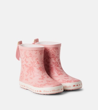 Printed rain boots | Tartine et Chocolat