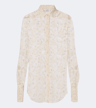 Sheer lace shirt | Fendi
