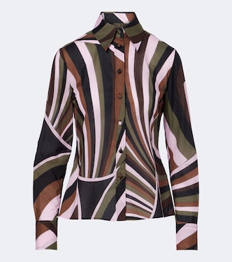 Iride cotton muslin shirt | Pucci