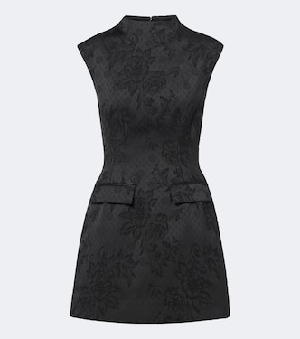 Haworth floral jacquard minidress | Veronica Beard
