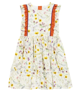 Julie ruffle-trimmed floral dress | Paade Mode