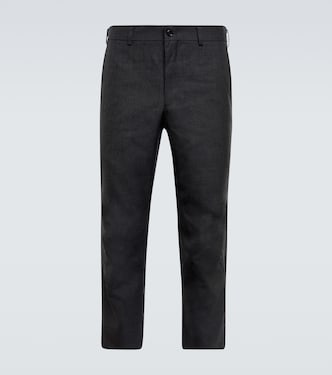 Low-rise slim wool pants | Comme des Garçons Homme Deux