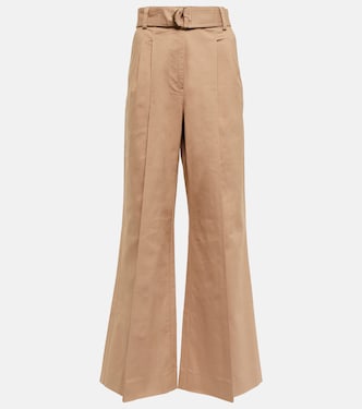 Pantalon Nico à taille haute en coton | Ulla Johnson
