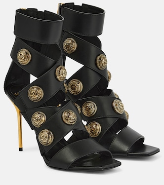 Alma embellished leather sandals | Balmain