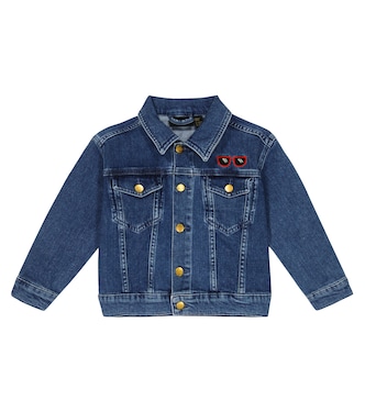 Veste brodée en jean | Mini Rodini