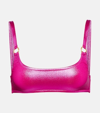 Bari metallic bikini top | Melissa Odabash