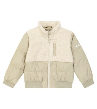 Marlin fleece-trimmed down jacket | Liewood