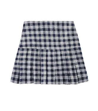 Checked cotton skirt | Tartine et Chocolat