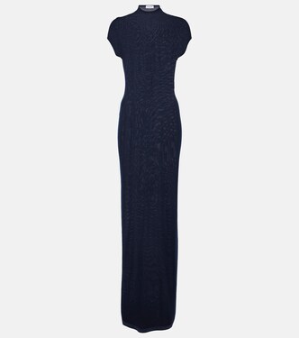 Cashmere maxi dress | Alaïa