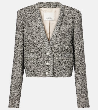 Gwendoline cropped tweed blazer | Isabel Marant