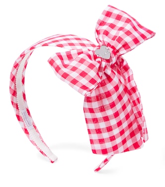 格纹薄纱发箍 | Monnalisa