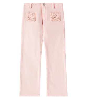 Embroidered jeans | Tartine et Chocolat