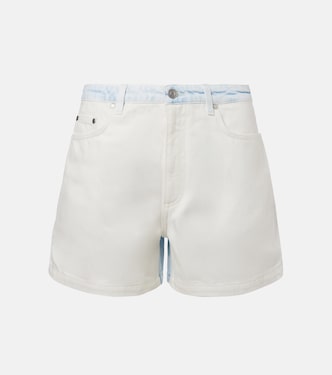 Mid-rise denim shorts | Stella McCartney