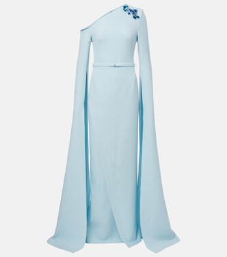 Rinna embellished crêpe gown | Safiyaa