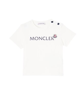 Baby logo cotton jersey T-shirt | Moncler Enfant