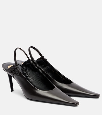 Anne-Marie 75 leather slingback pumps | Saint Laurent