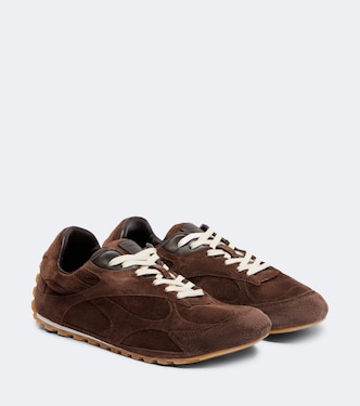 Orbit Flash suede sneakers | Bottega Veneta