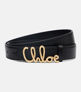 Chloé Iconic embellished leather belt | Chloé