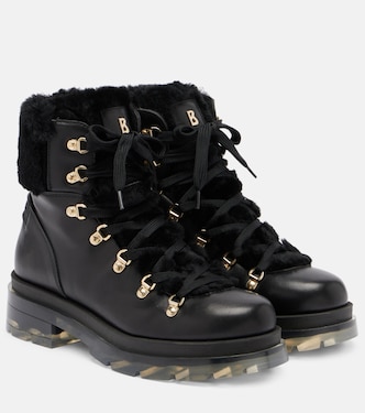 Swansea shearling-lined leather ankle boots | Bogner