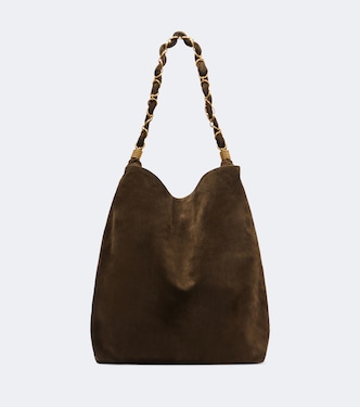 Cabas Amalia en daim | Saint Laurent